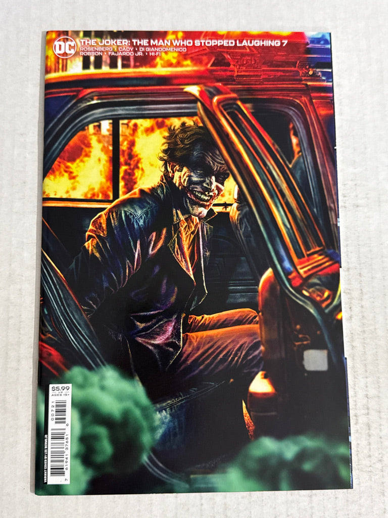 JOKER The Man Who Stopped Laughing #7 NM Lee Bermejo Variant