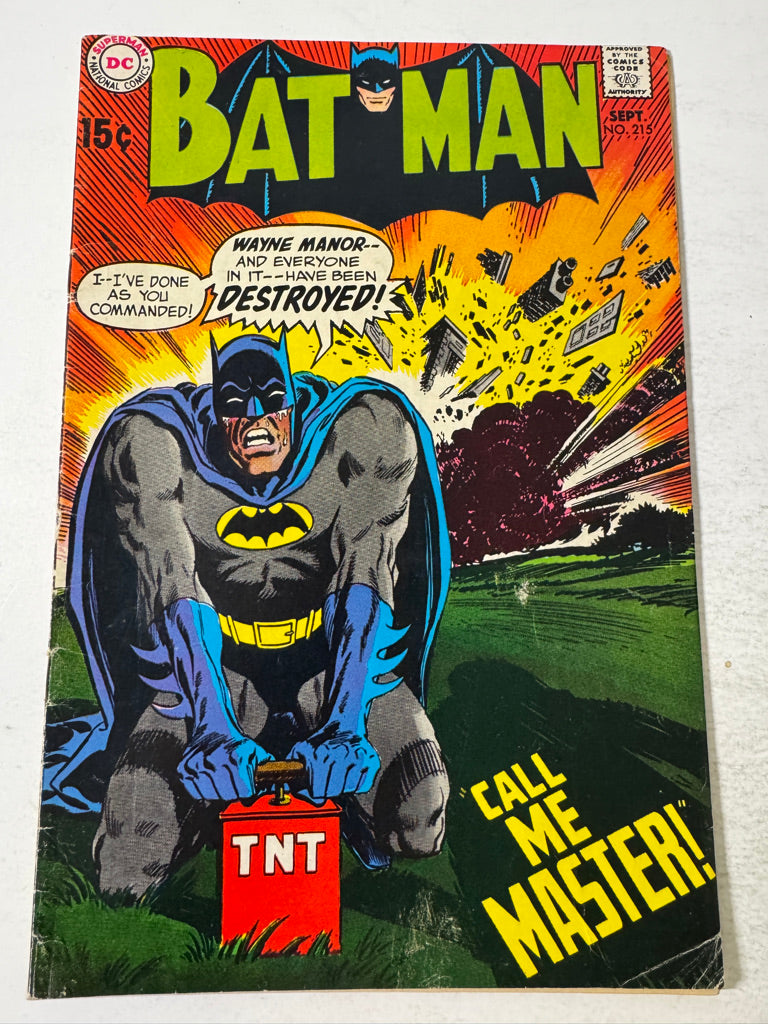 BATMAN #215 VG