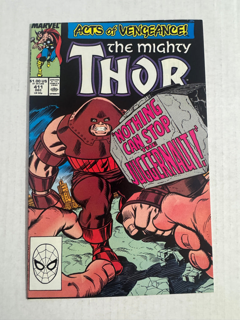 MIGHTY THOR #411 VF 1ST APPEARANCE
