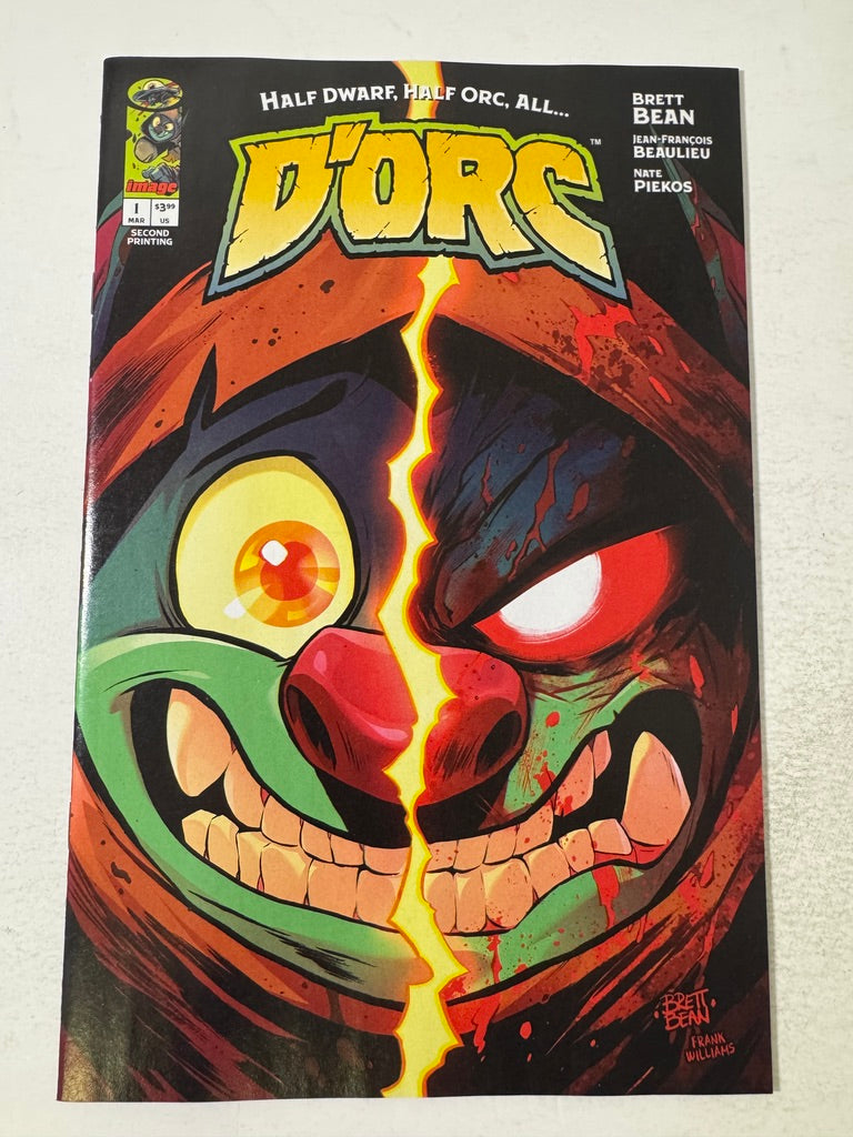 DORC #1 NM 2nd PRint Brett Bean Variant