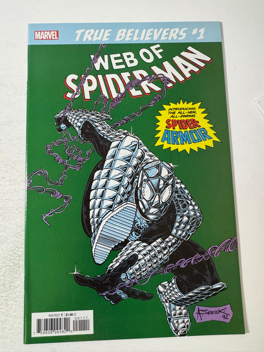 WEB OF SPIDER-MAN #31 NM True Believers Reprint Variant