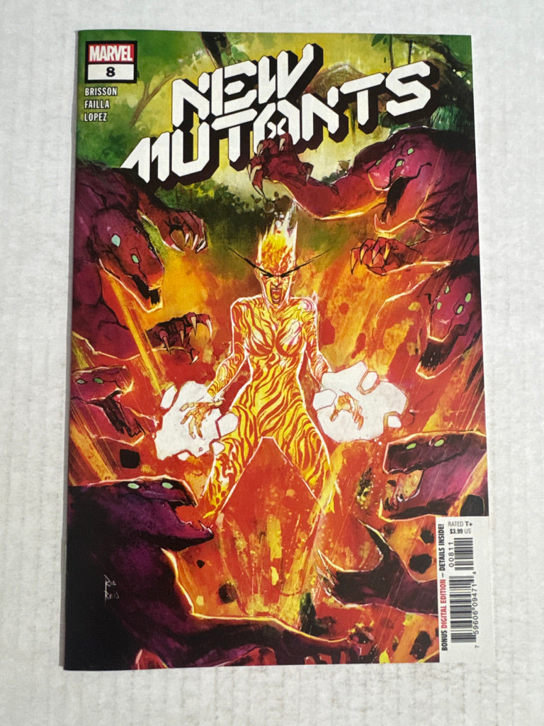 NEW MUTANTS #8 Vol 4 NM Rod Reis Cover