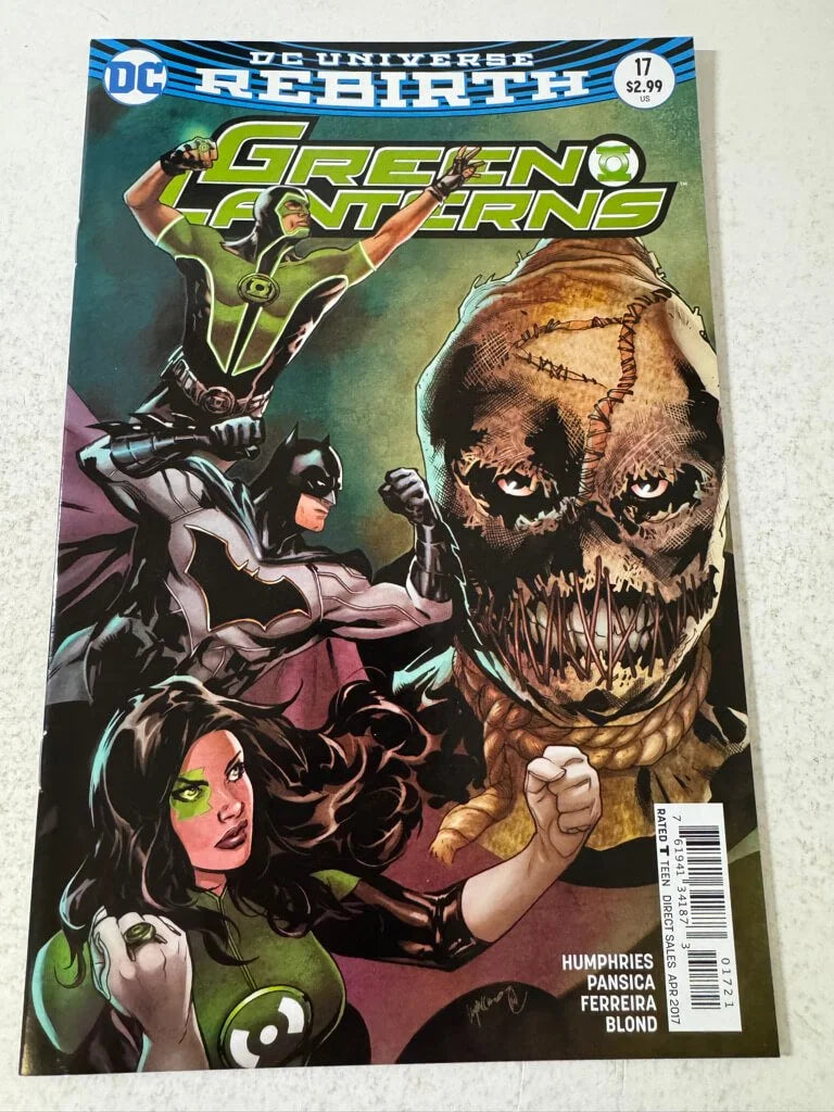 GREEN LANTERNS #17 NM Lupacchino Variant