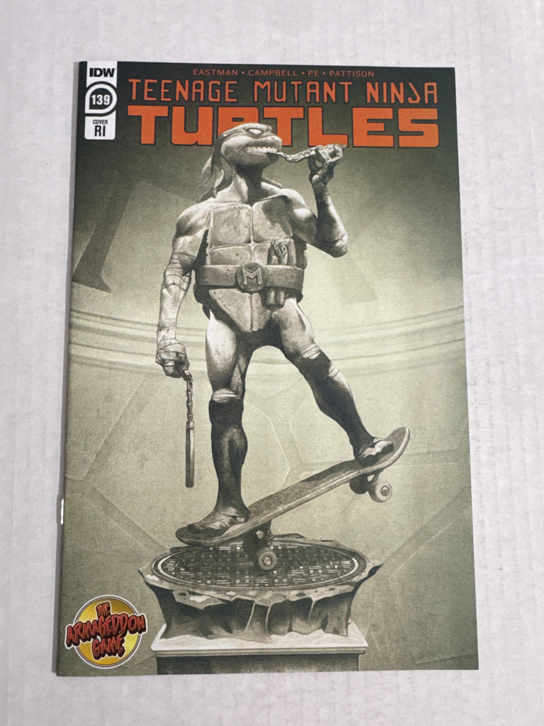 TEENAGE MUTANT NINJA TURTLES #139 NM 1:10 Mike Del Mundo Variant