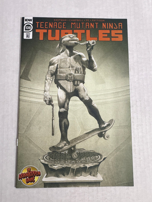 TEENAGE MUTANT NINJA TURTLES #139 NM 1:10 Mike Del Mundo Variant