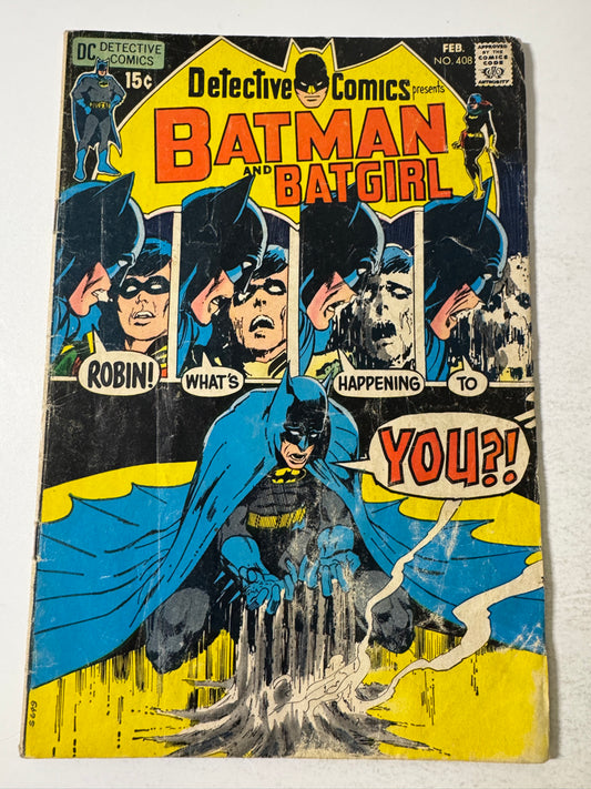 DETECTIVE COMICS #408 GD Neal Adams Cover