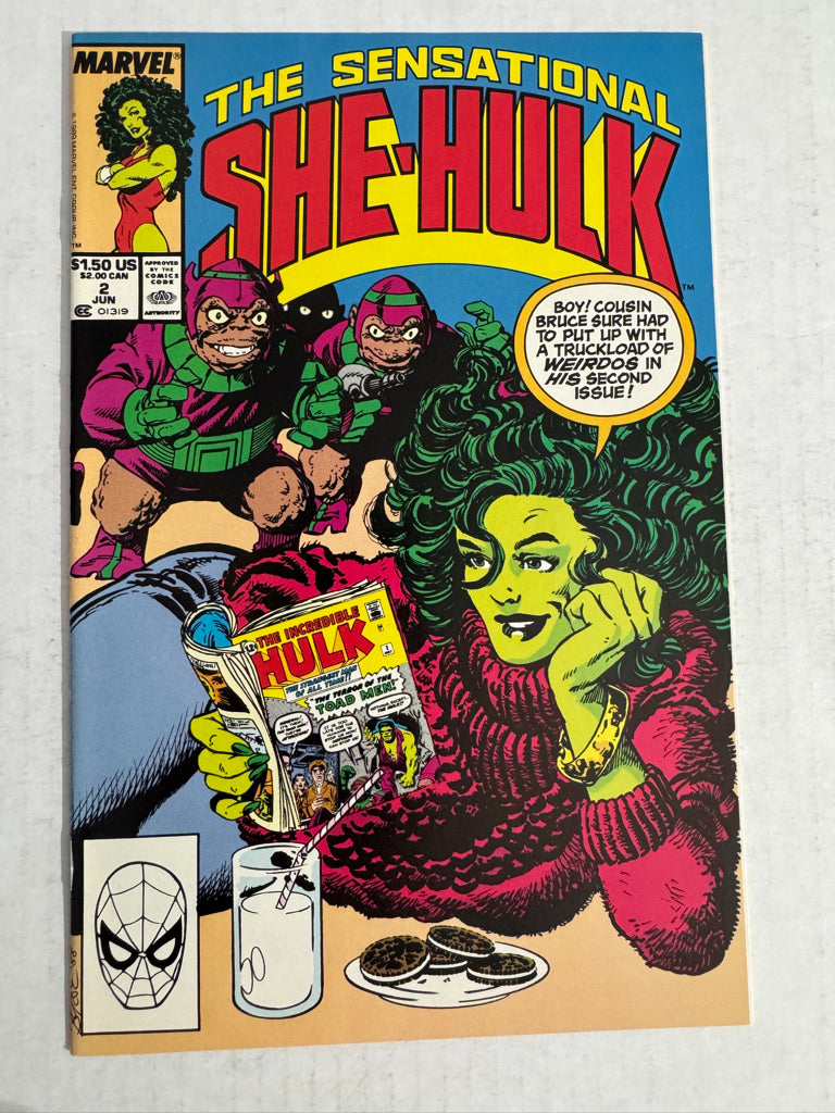 SENSATIONAL SHE-HULK #2 NM John Byrne Cover