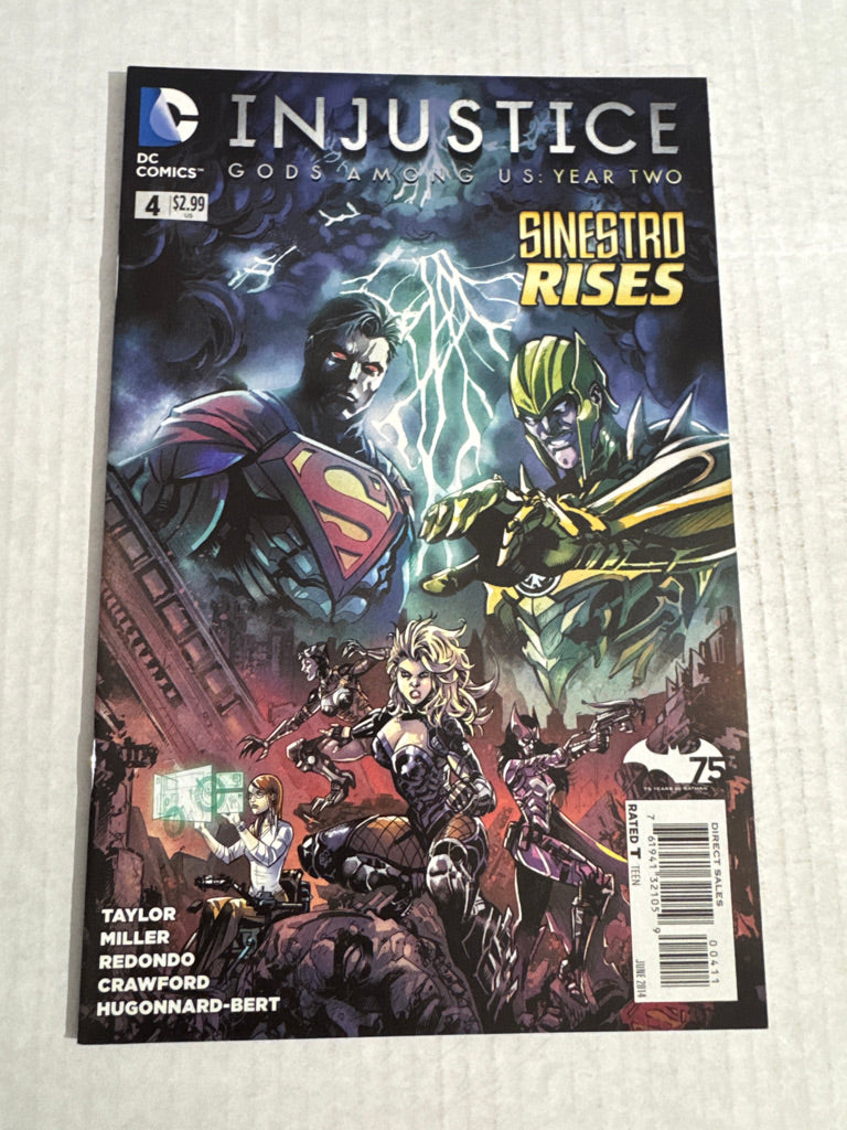 INJUSTICE Gods Among Us Year Two #4 VF/NM