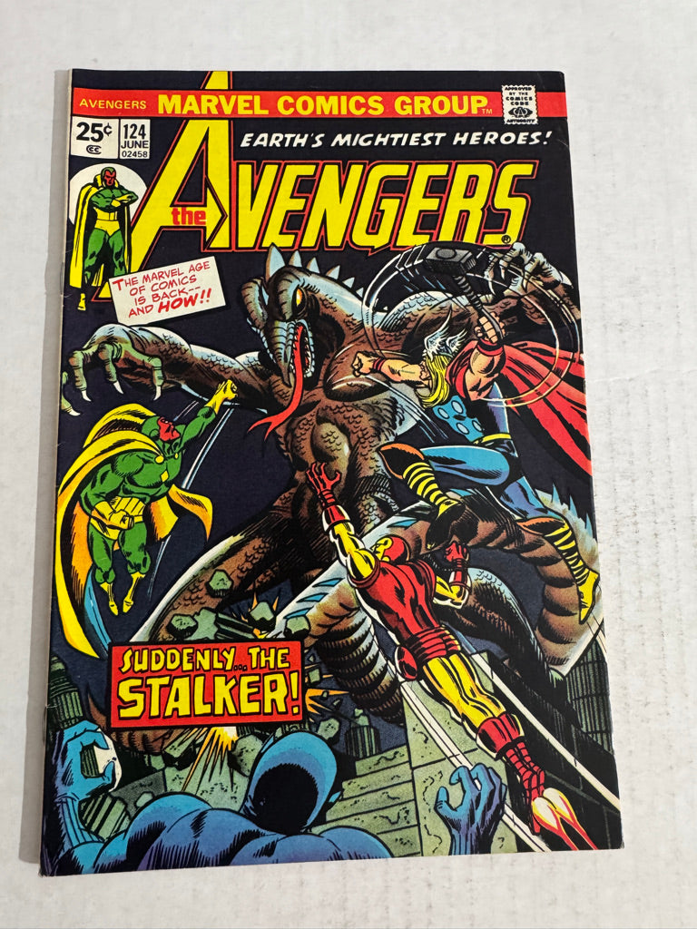 AVENGERS #124 VF-