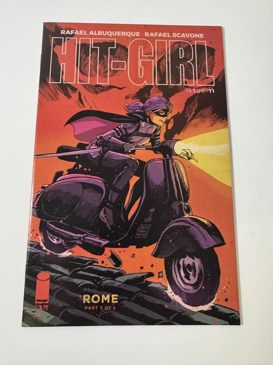HIT-GIRL #11 Vol 2 NM Francavilla C Variant
