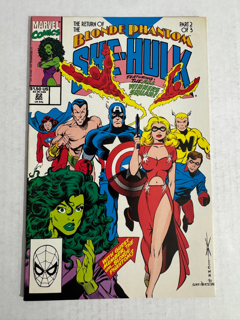 SENSATIONAL SHE-HULK #21 NM- Dale Keown Cover