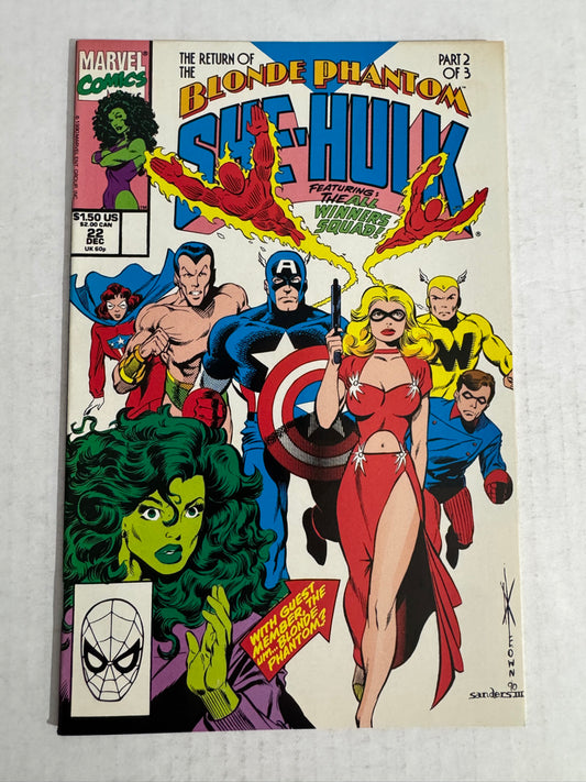 SENSATIONAL SHE-HULK #21 NM- Dale Keown Cover