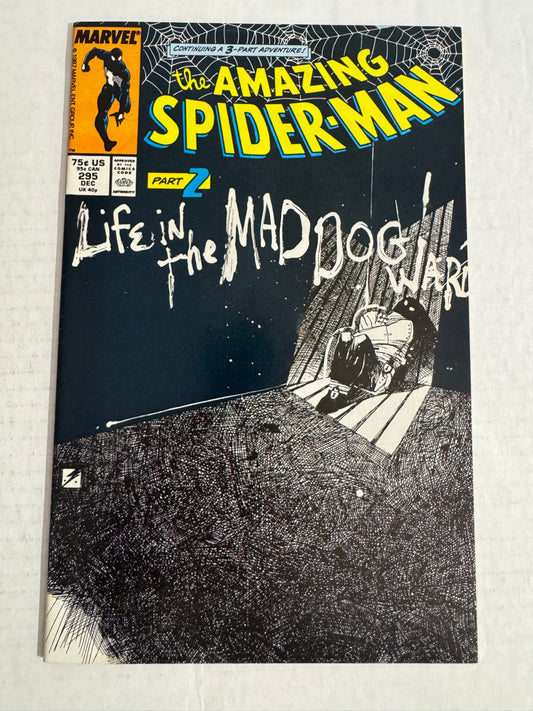 AMAZING SPIDER-MAN #295 FN/VF Bill Sienkiewicz Cover