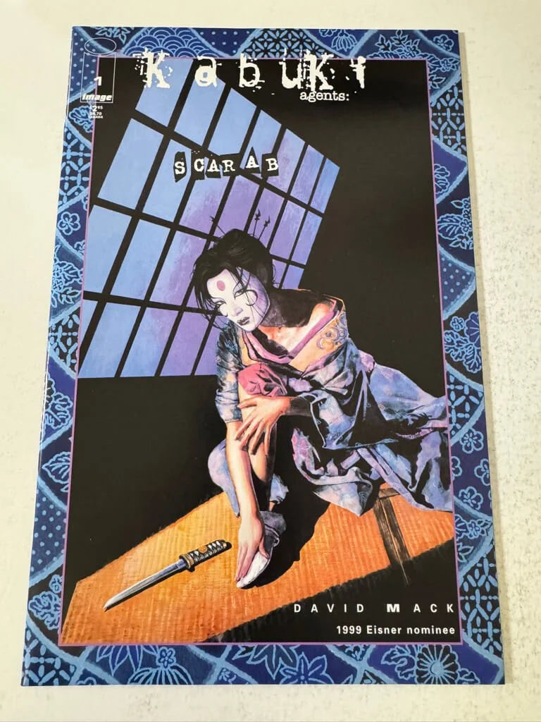 KABUKI AGENTS Scarab #1 NM David Mack Variant