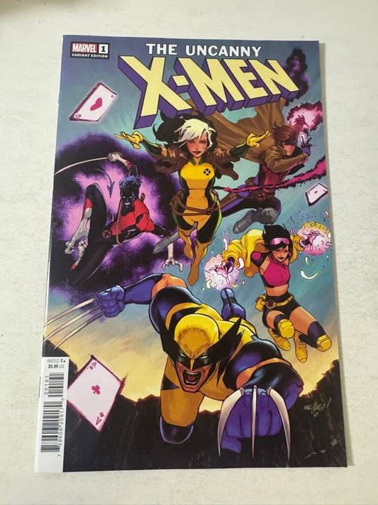 UNCANNY X-MEN #1 Vol 6 NM 1ST David Marquez Variant APPEARANCE