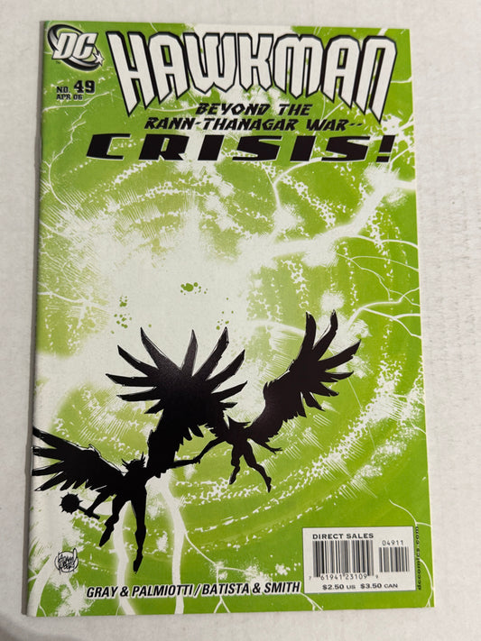 HAWKMAN #49 Vol 4 NM Adam Kubert Cover
