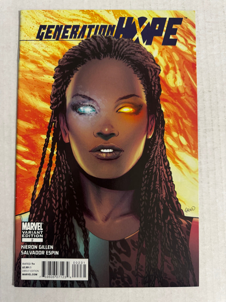 GENERATION HOPE #2 1:20 Greg Land Variant