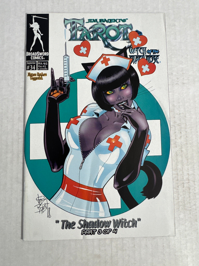 TAROT WITCH OF THE BLACK ROSE #34 VF/NM Jim Balent Cover