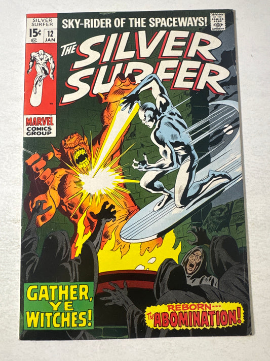 SILVER SURFER #12 VF-