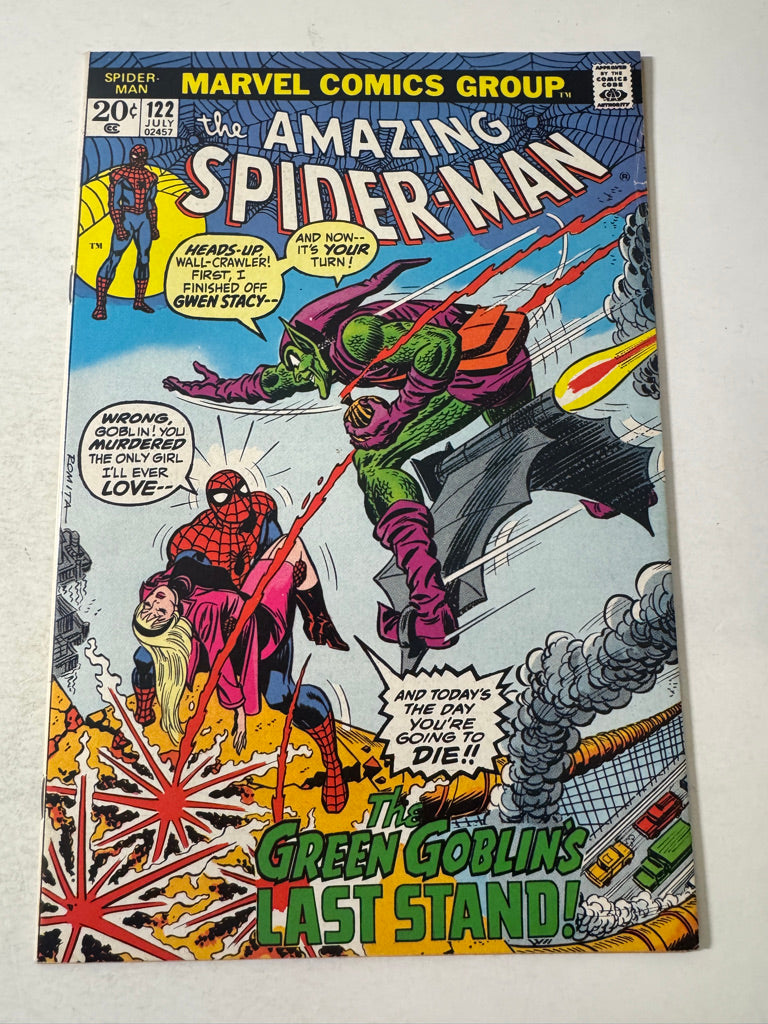 AMAZING SPIDER-MAN #122 VF-