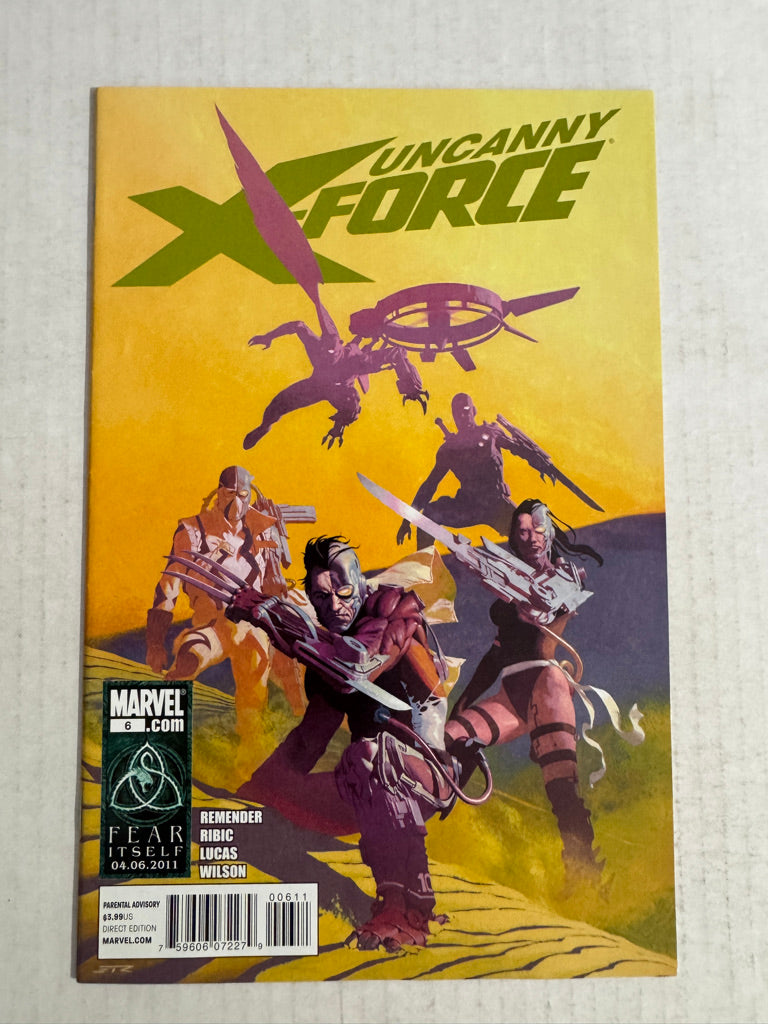 UNCANNY X-FORCE #6 Esad Ribic Cover