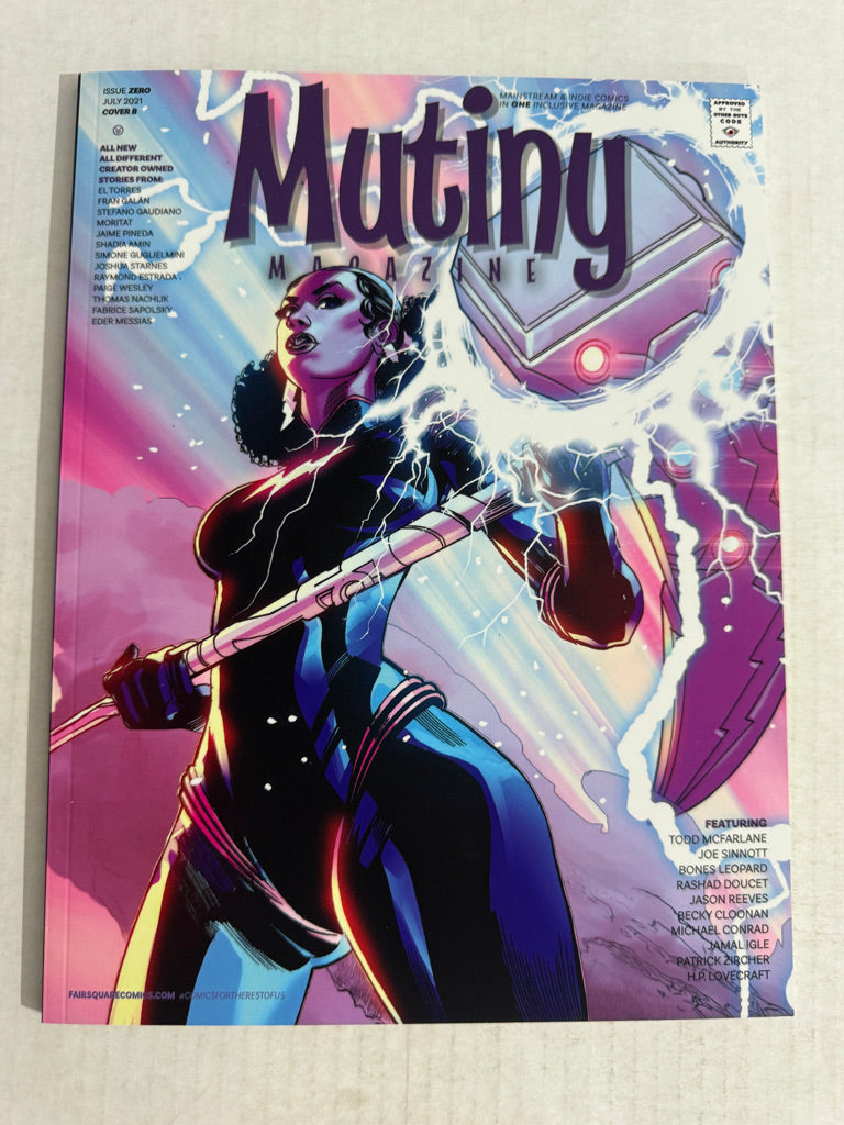 MUTINY MAGAZINE #0 NM Crisscross Variant LTD 500