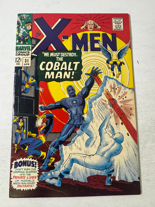 X-MEN #31 FN/VF 1ST APPEARANCE