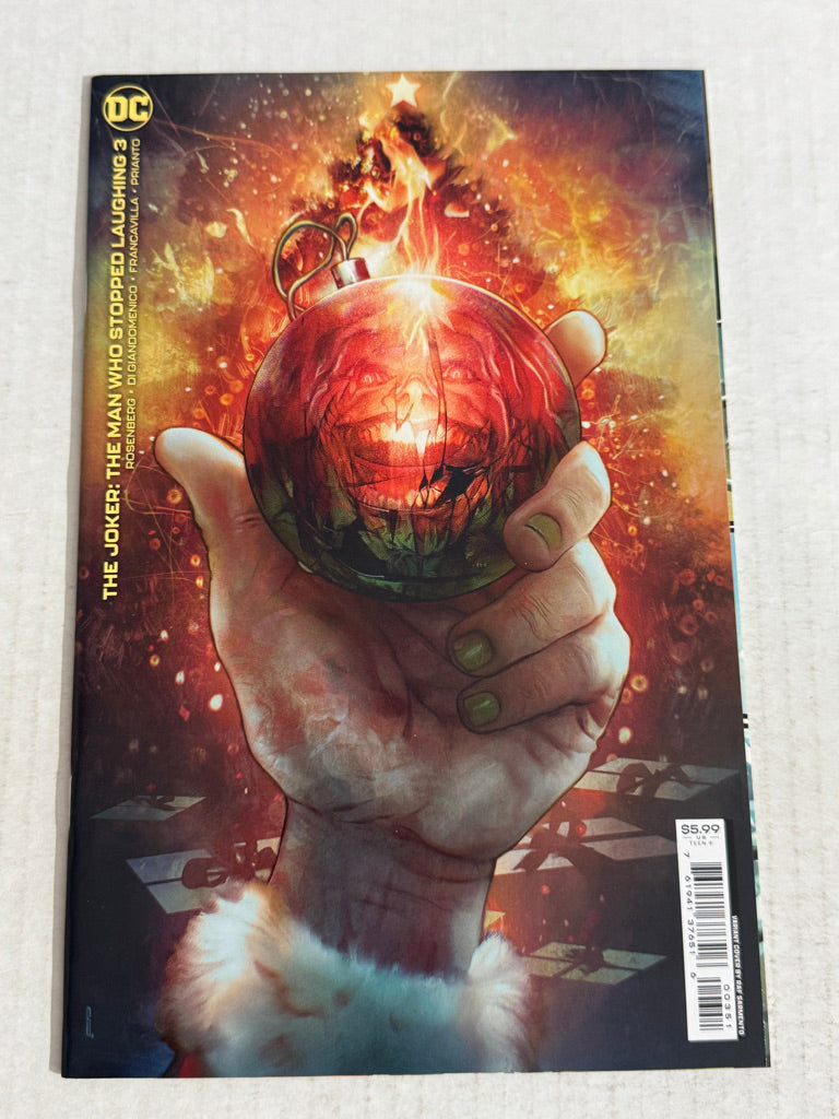 JOKER The Man Who Stopped Laughing #3 NM Sarmento Variant