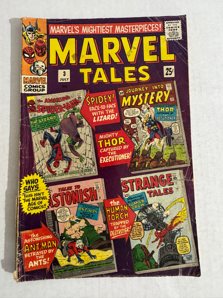 MARVEL TALES #3 GD