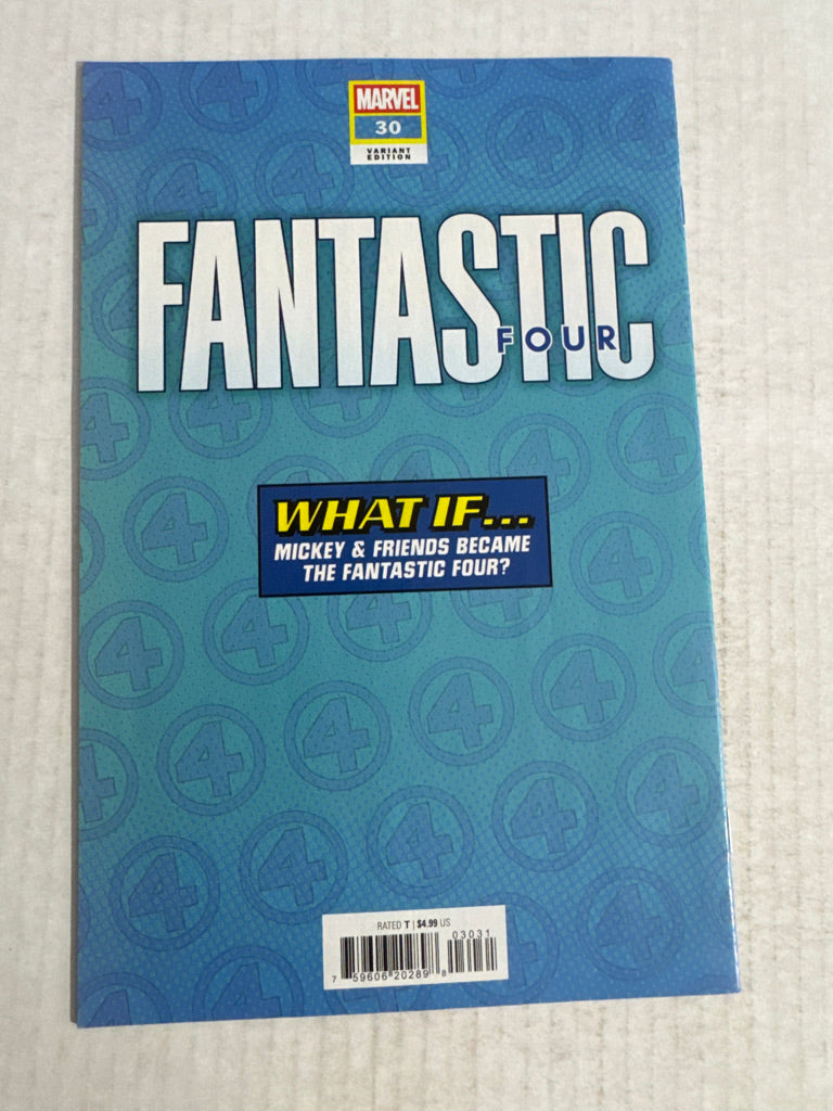 FANTASTIC FOUR #30 Vol 7 NM Disney Homage Variant