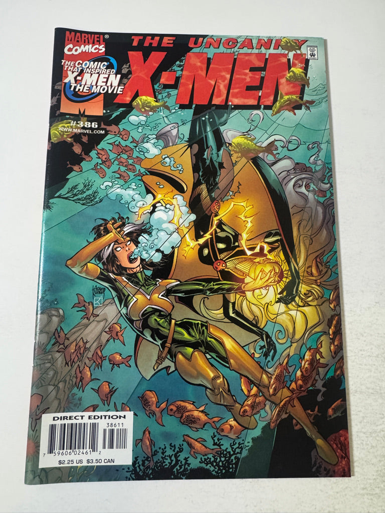 UNCANNY X-MEN #386 Adam Kubert Cover