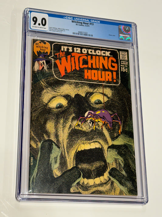 WITCHING HOUR #13 CGC 9.0 Neal Adams Cover