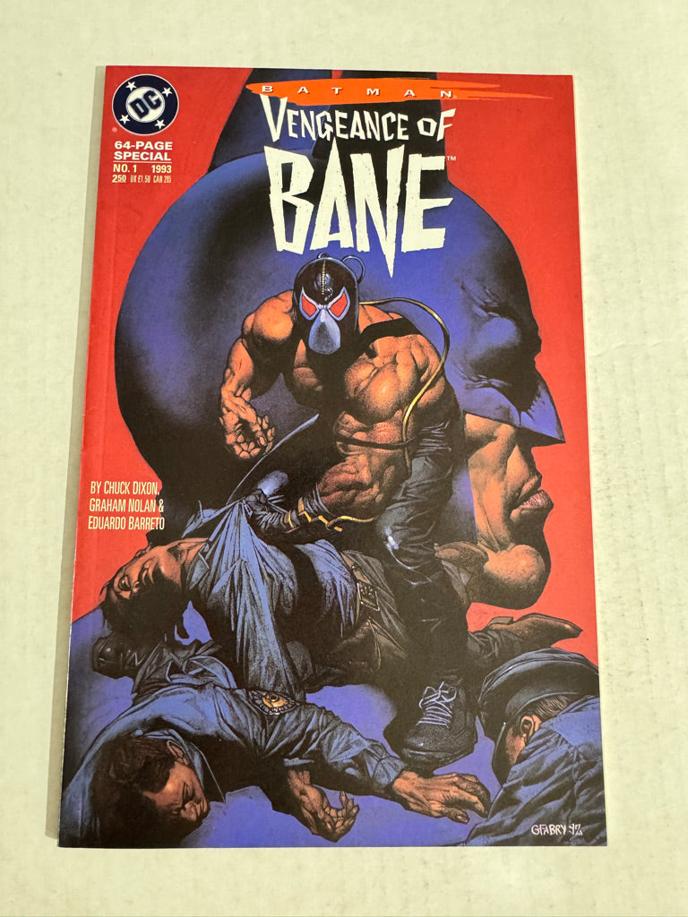 VENGEANCE OF BANE #1 NM- Glenn Fabry Cover 1ST APPEARANCE