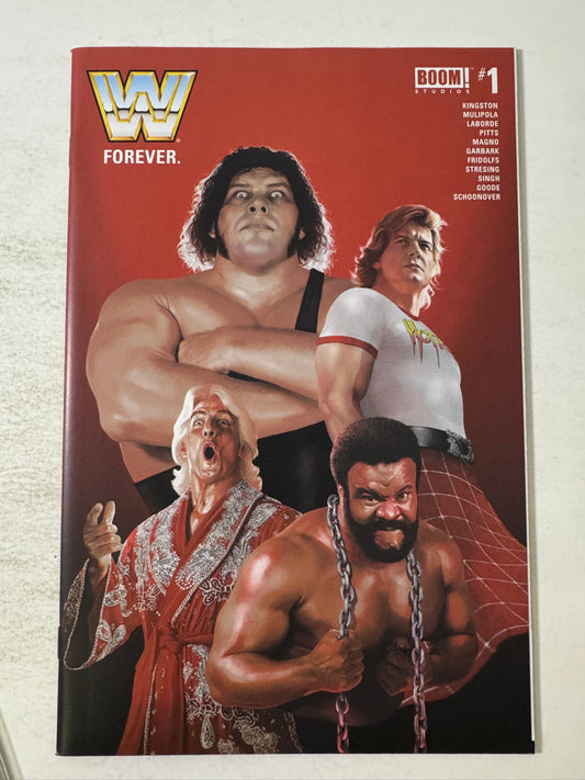 WWE FOREVER #1 NM Rahzzah Cover