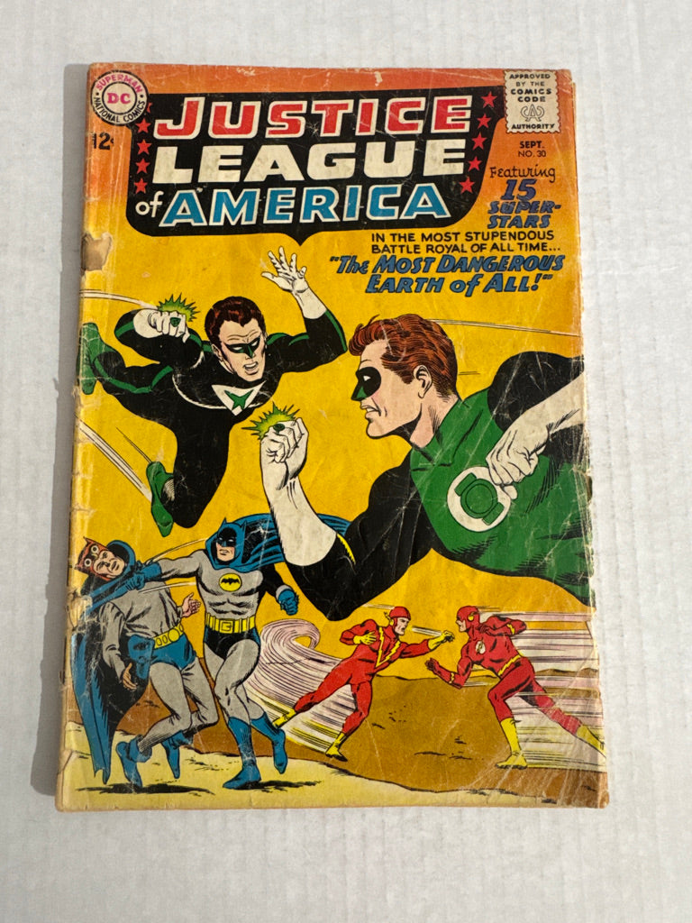 JUSTICE LEAGUE OF AMERICA #30 GD-