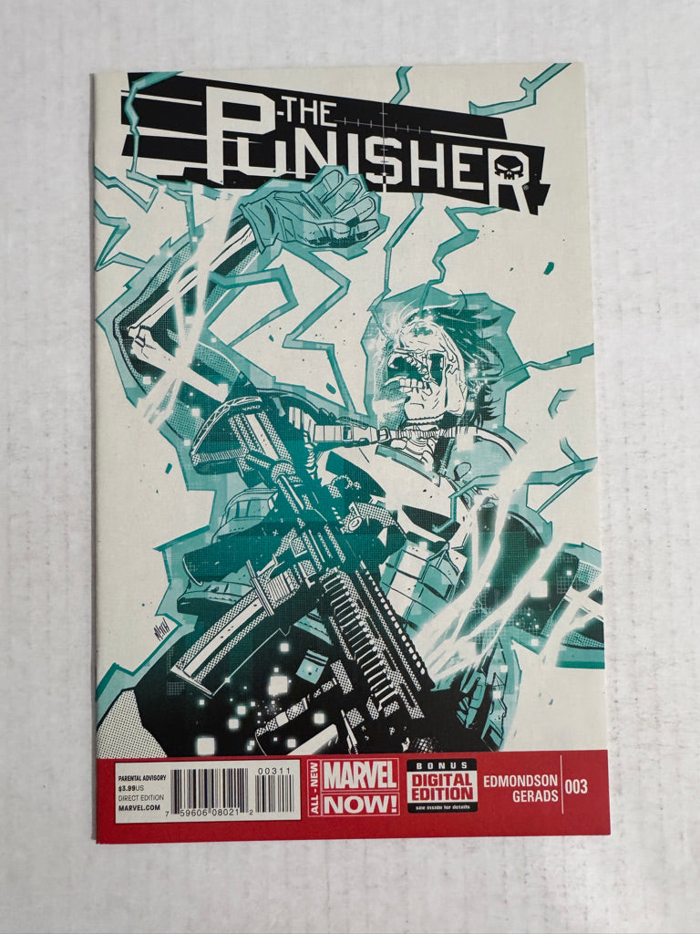 THE PUNISHER #3 Vol 3 Mitch Gerads Cover
