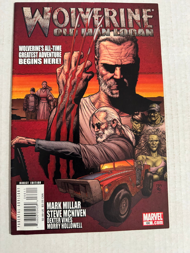 WOLVERINE #66 Vol 2 VF Steve McNiven Cover