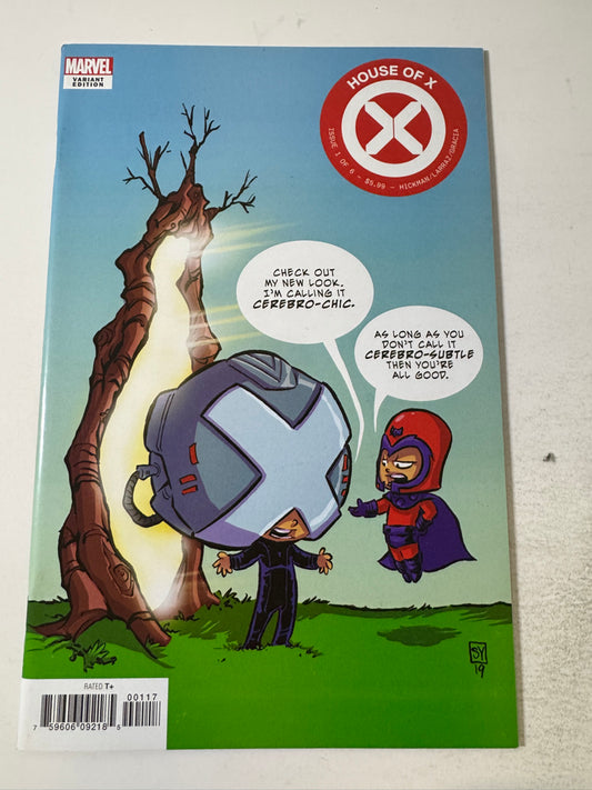 HOUSE OF X #1 NM Skottie Young Variant