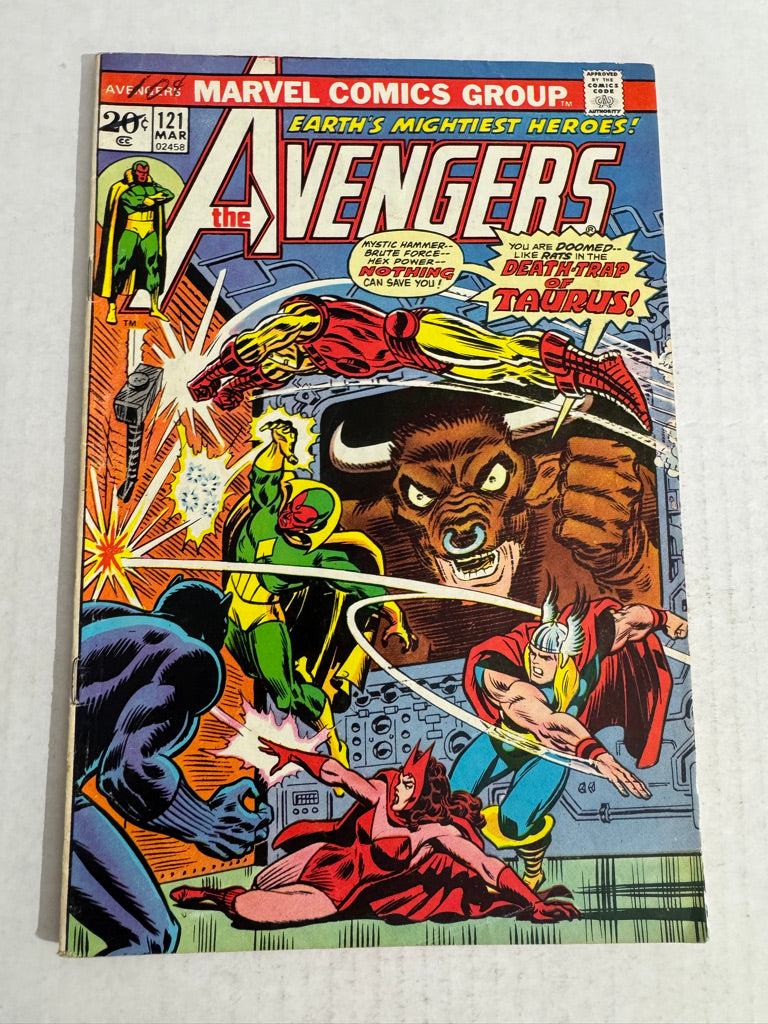AVENGERS #121 VG