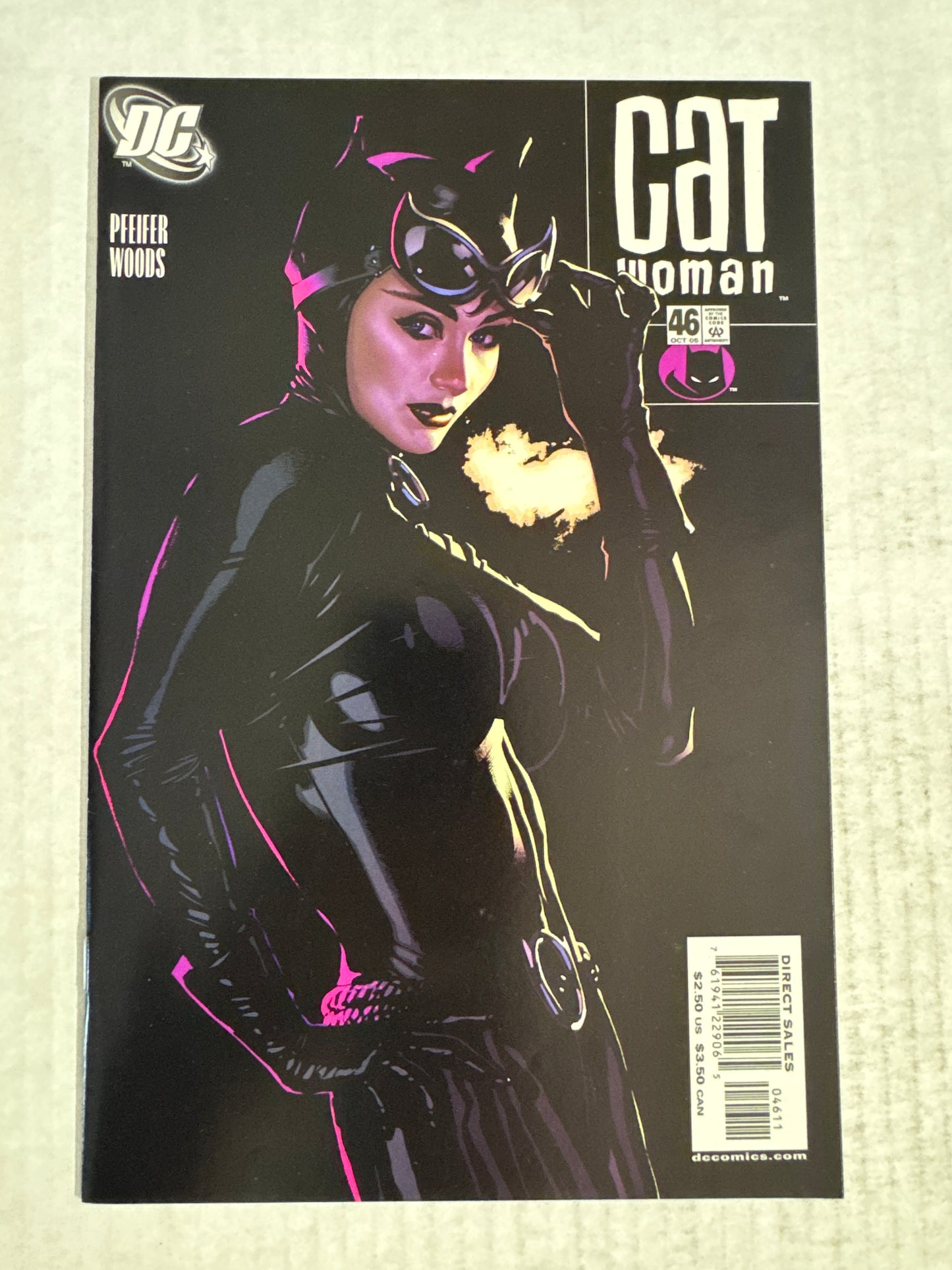 CATWOMAN #46 Vol 3 Adam Hughes Cover