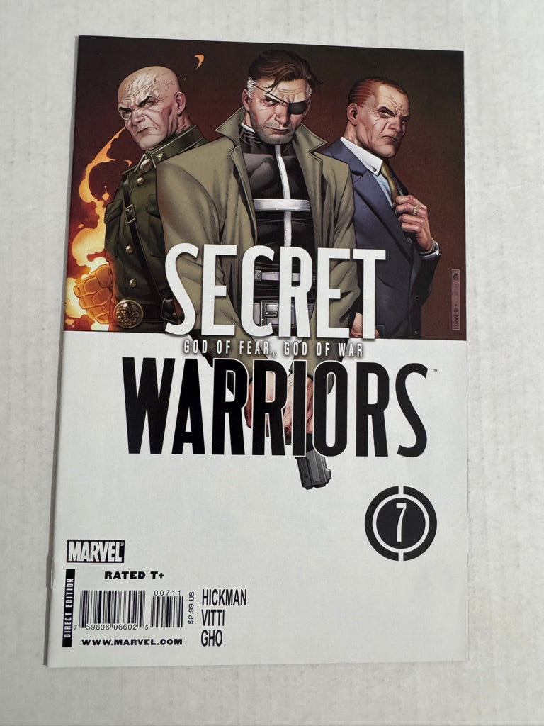 SECRET WARRIORS #7 NM Jim Cheung Cover