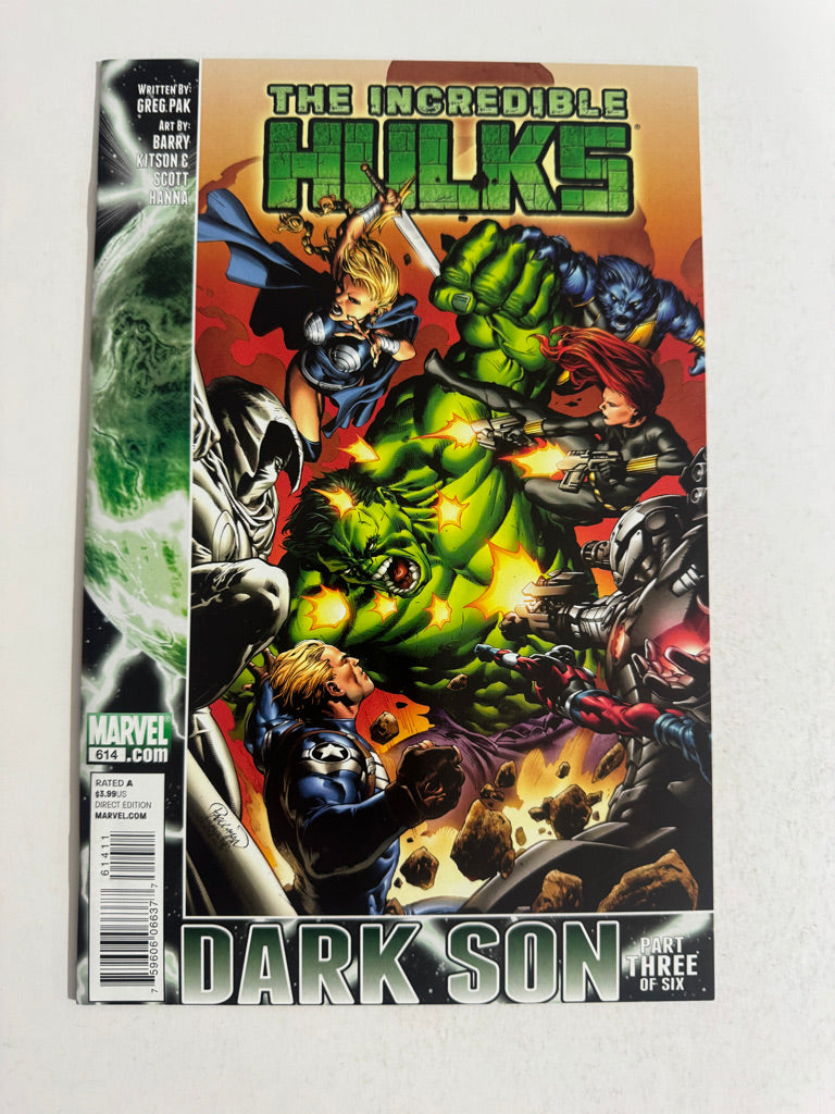 INCREDIBLE HULKS #614 NM