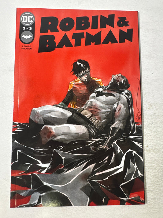 ROBIN & BATMAN #3 NM Dustin Nguyen Cover