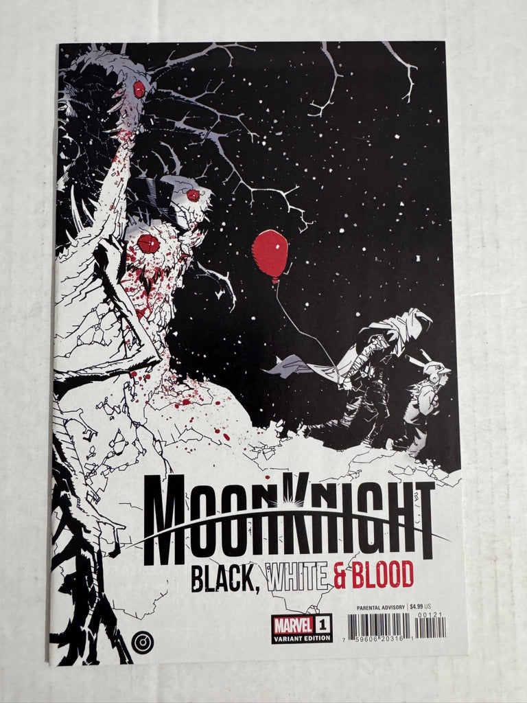 MOON KNIGHT BLACK WHITE & BLOOD #1 NM Chris Bachalo Variant 1ST APPEARANCE