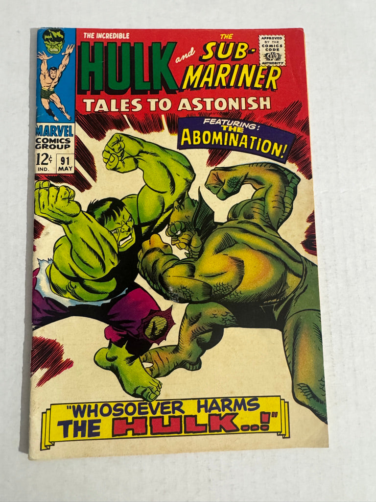 TALES TO ASTONISH #91 VG+