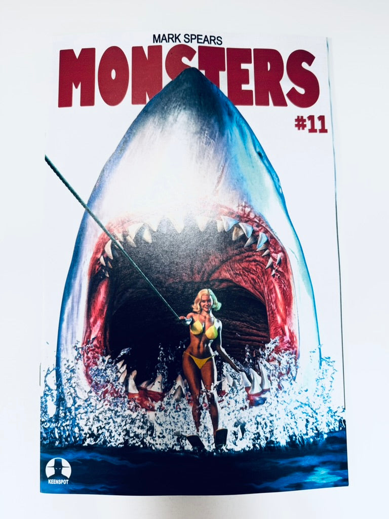 MARK SPEARS MONSTERS #11 NM Cover C Mark Spears Shark Week Variant