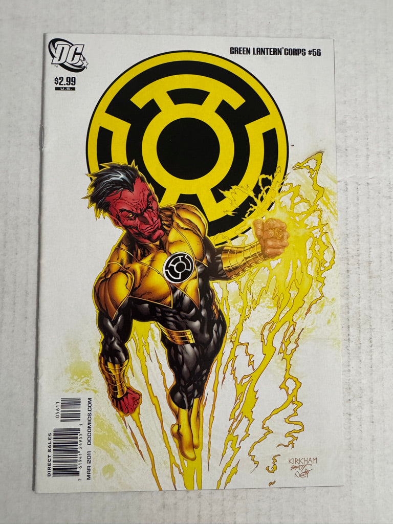 GREEN LANTERN CORPS #56 Vol 2 NM- Tyler Kirkham Cover