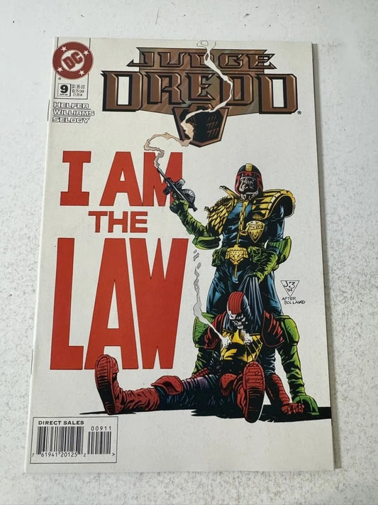 JUDGE DREDD #9 NM (DC) JH Williams III Cover