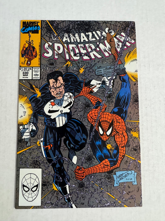 AMAZING SPIDER-MAN #330 Erik Larsen Cover