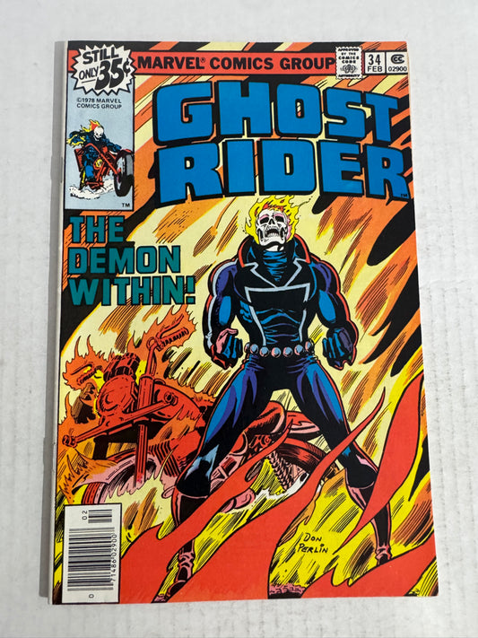 GHOST RIDER #34 NM-